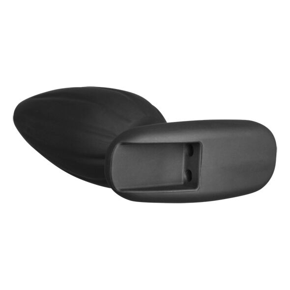 ElectraStim — Plug anal Rocker de silicona negra, talla mediana
