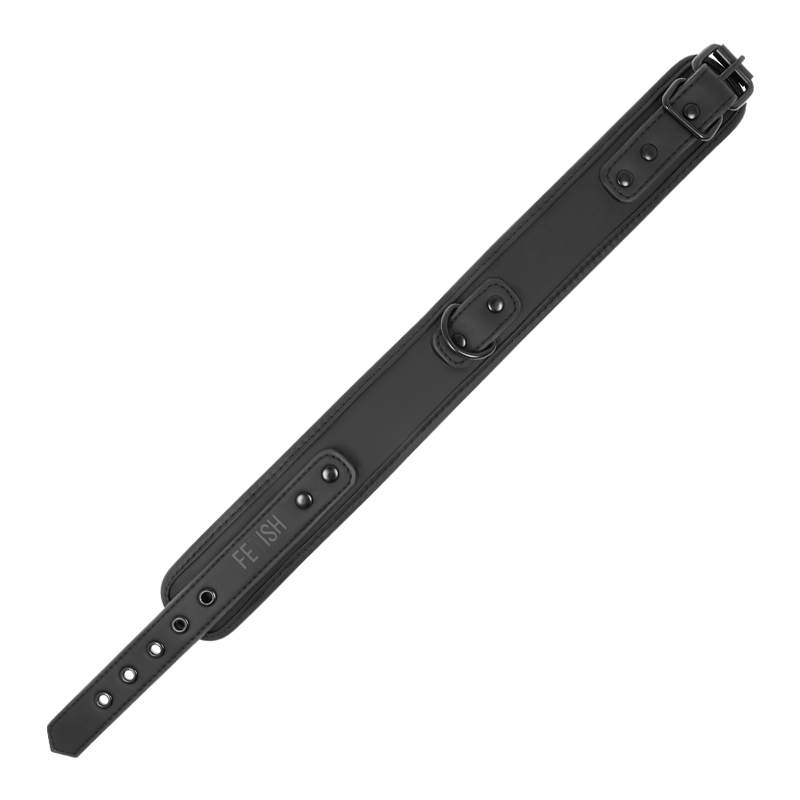 Fetish Submissive — Collier chaîne doublure en noprène