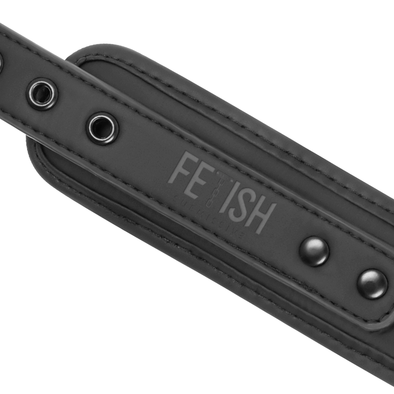 Fetish Submissive — Collier chaîne doublure en noprène