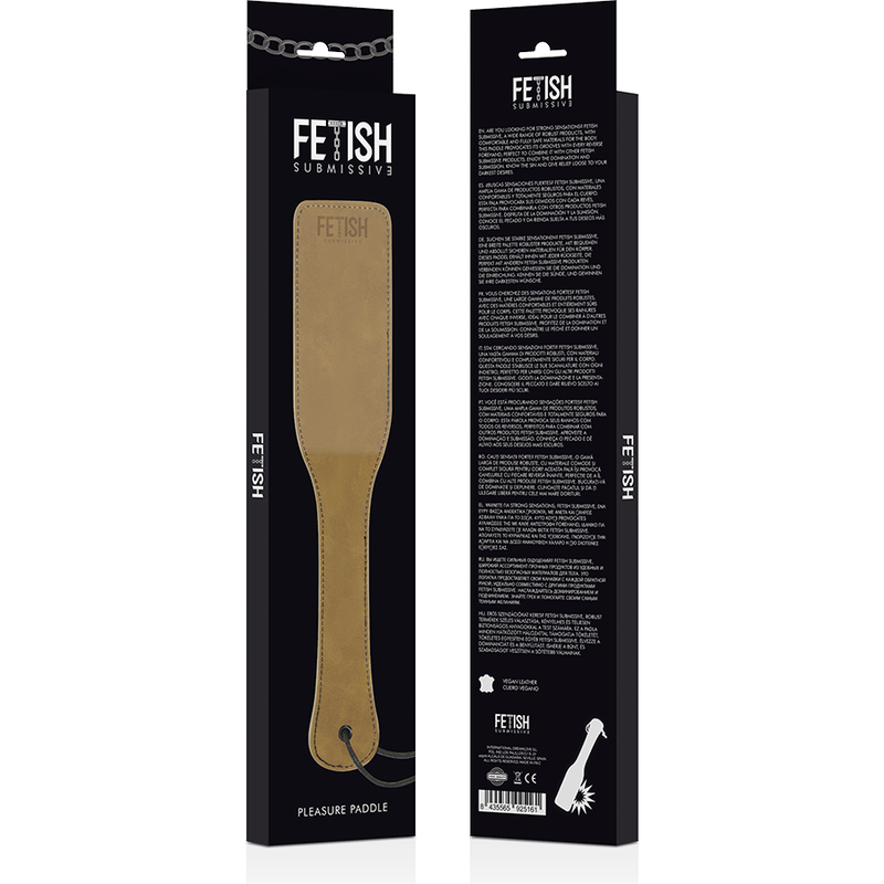 Fetish Submissive — Fouet en cuir vegan