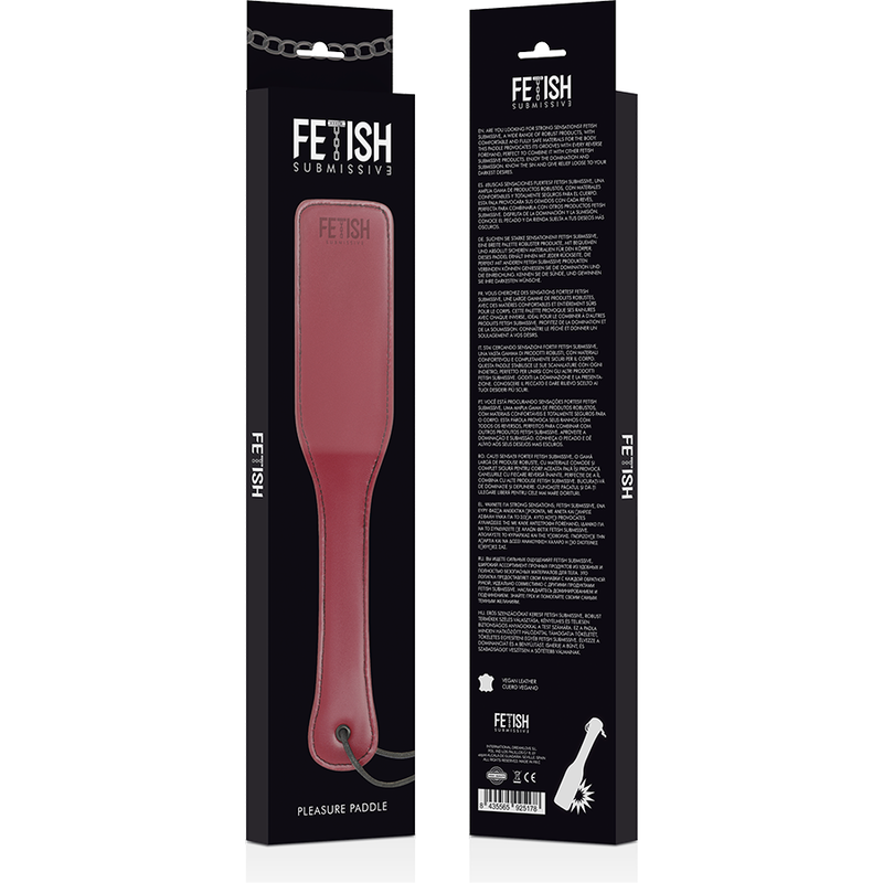 Fetish Submissive Dark Room – Peitsche aus veganem Leder