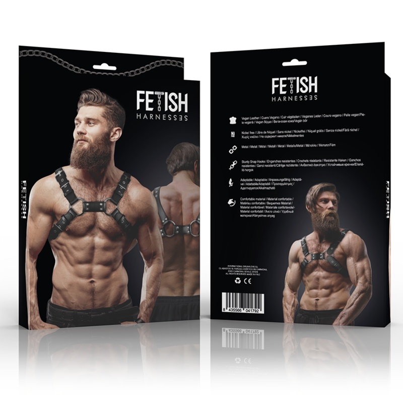 Fetish Submissive — Harnais Bulldog à petite boucle