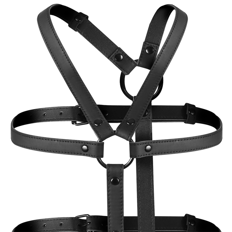 Fetish Submissive – Arnés de bondage ajustable para torso y brazos