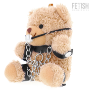 Fetish Submissive Fozzie – Oso de peluche con mordaza, modelo 3