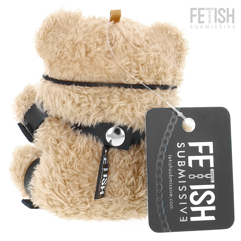 Fetish Submissive Fozzie – Oso de peluche con mordaza, modelo 3