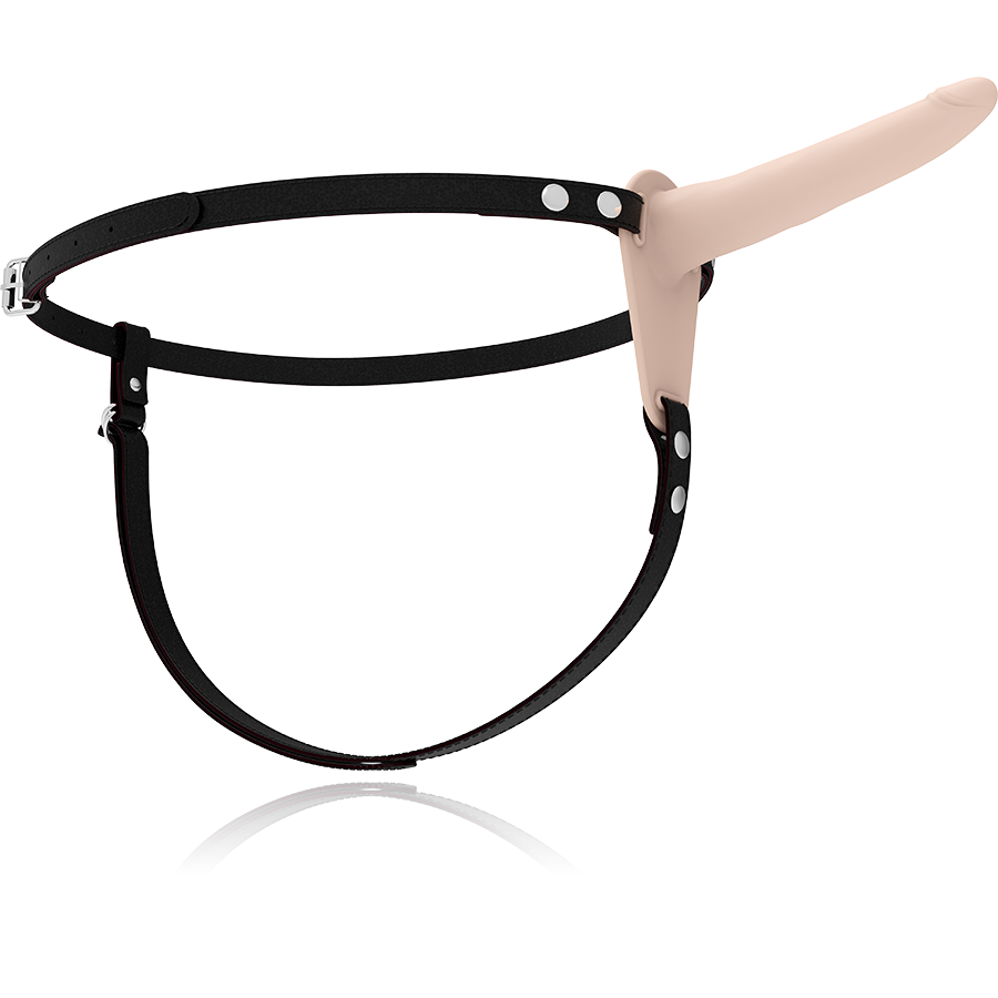 Fetish Submissive – Strap-on aus Silikon, hautfarben, 15 cm