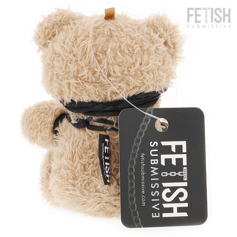 Fetish Submissive Winnie – Oso de peluche con venda y cuerdas, modelo 6
