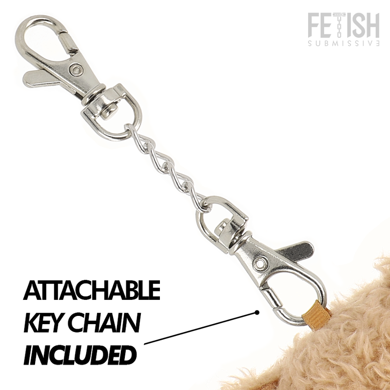 Fetish Submissive Winnie – Oso de peluche con venda y cuerdas, modelo 6