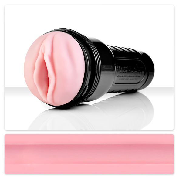 Fleshlight Pink Lady Original mit Längsschnitt des glatten Kanals