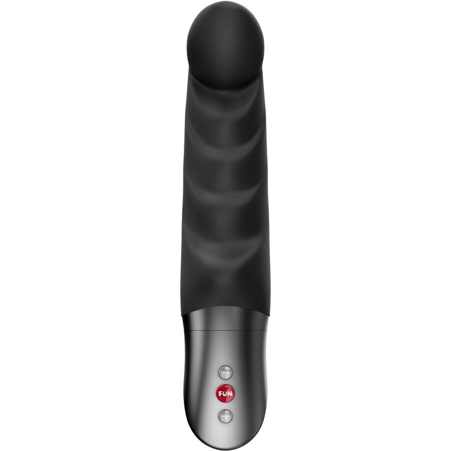 FUN FACTORY Abby G – Vibrador punto G ondulado de silicona – Negro