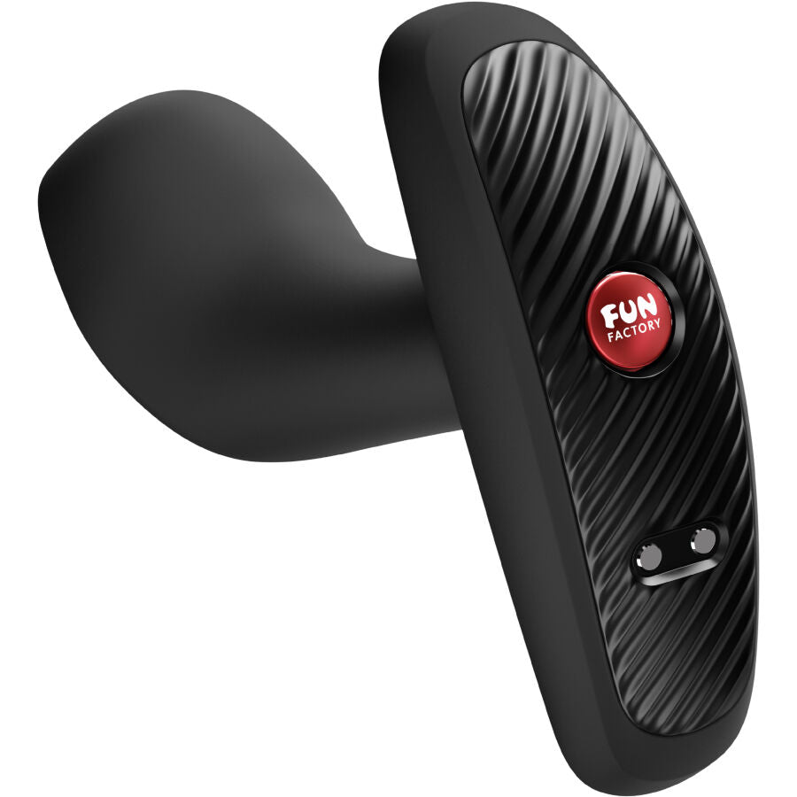 FUN FACTORY Bootie Vibe – Vibrierender Analplug mit gebogenem Kopf – Schwarz