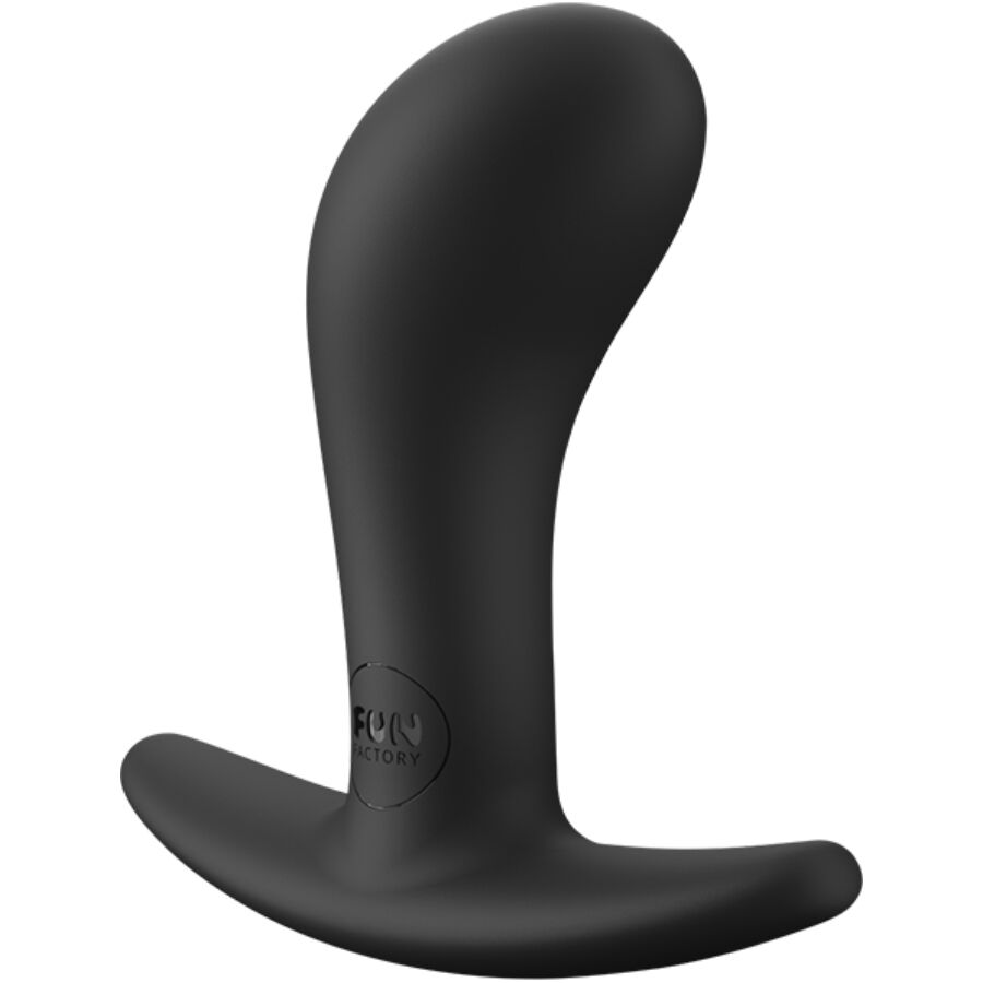 FUN FACTORY Bootie – Analplug aus Silikon, Größen S bis L – Schwarz – Größe S