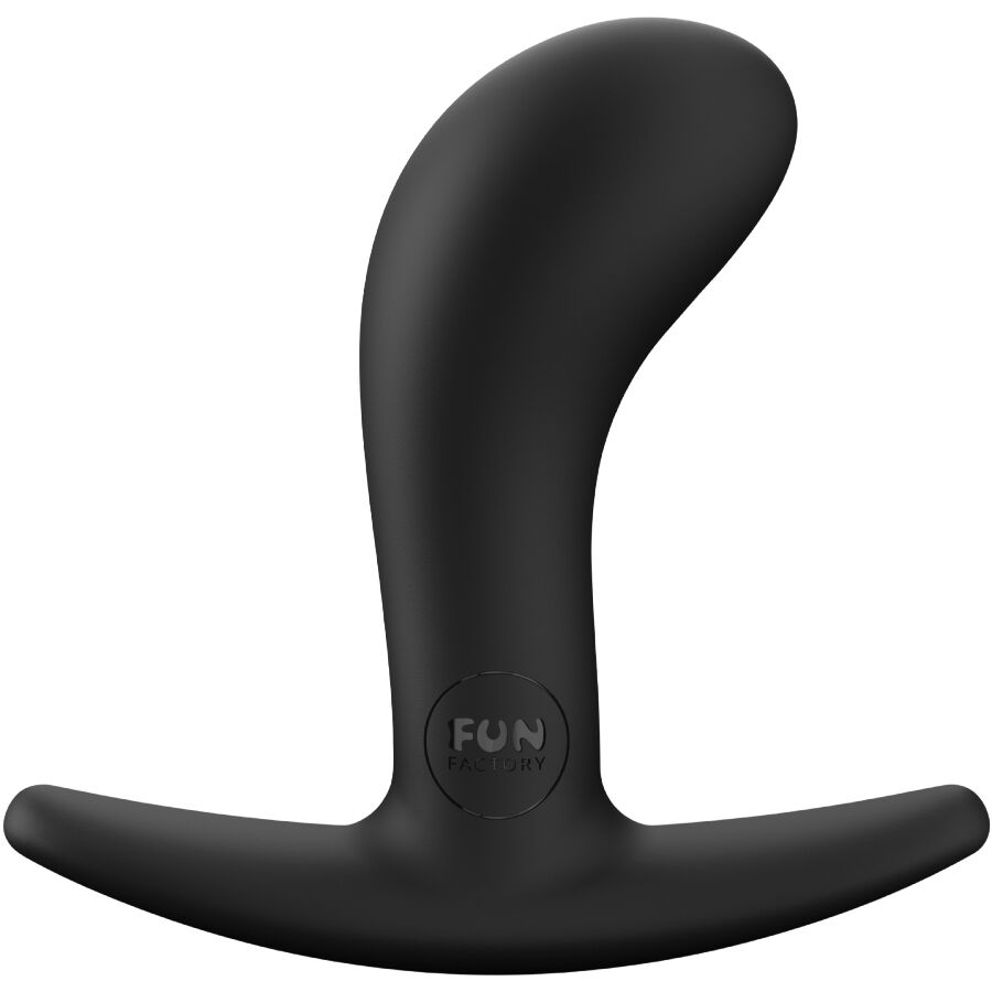 FUN FACTORY Bootie – Analplug aus Silikon, Größen S bis L – Schwarz – Größe S