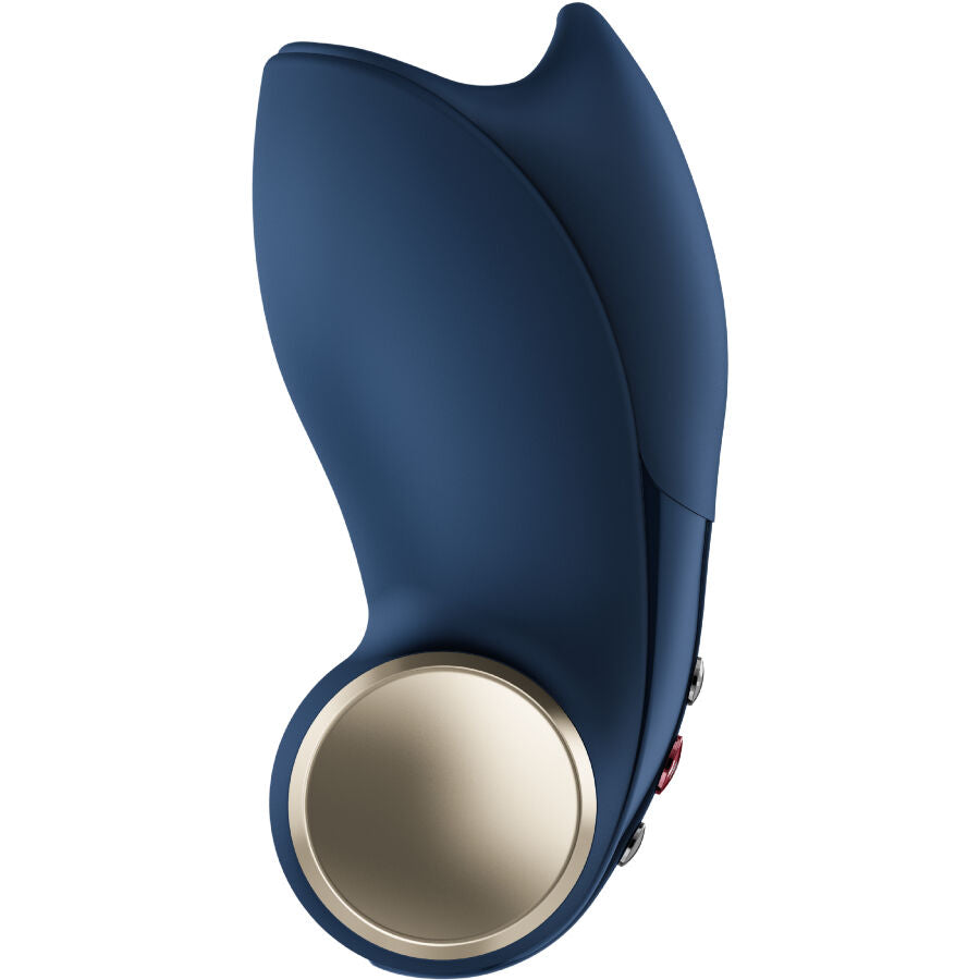 FUN FACTORY Cobra Libre II – Masturbador vibrador para el glande – Azul noche
