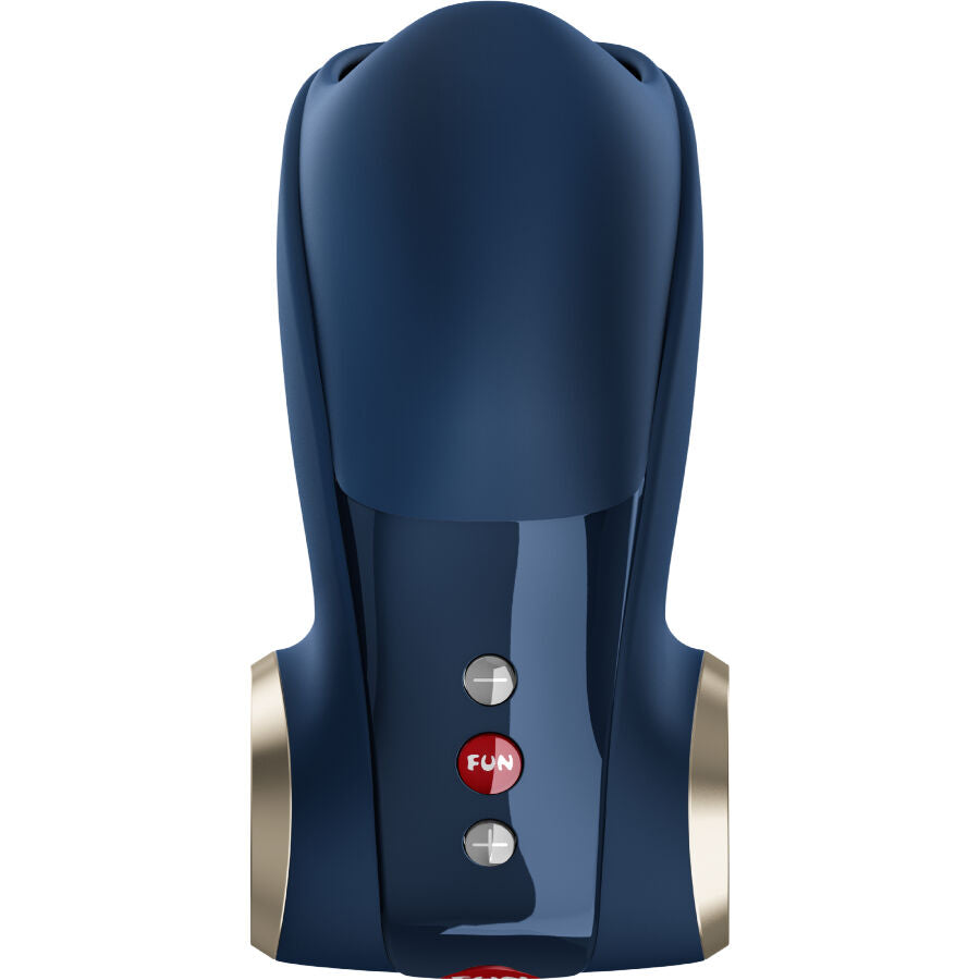 FUN FACTORY Cobra Libre II – Masturbador vibrador para el glande – Azul noche