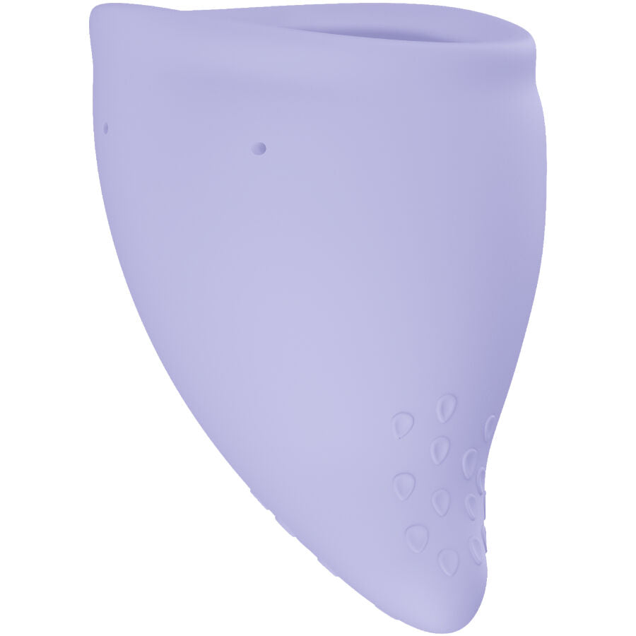 FUN FACTORY Fun Cup – Menstruationstasse aus Silikon, Größen A und B – Flieder – Größe A