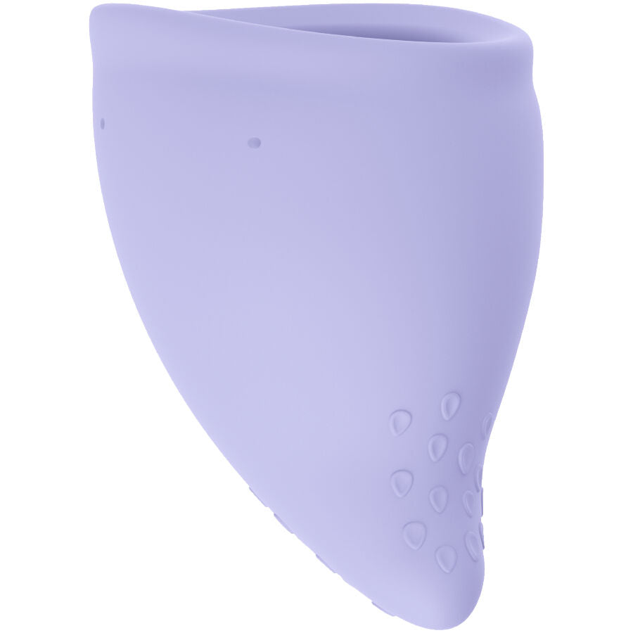 FUN FACTORY Fun Cup – Menstruationstasse aus Silikon, Größen A und B – Flieder – Größe B