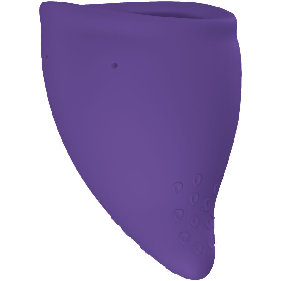 FUN FACTORY Fun Cup – Menstruationstasse aus Silikon, Größen A und B – Cassis – Größe A