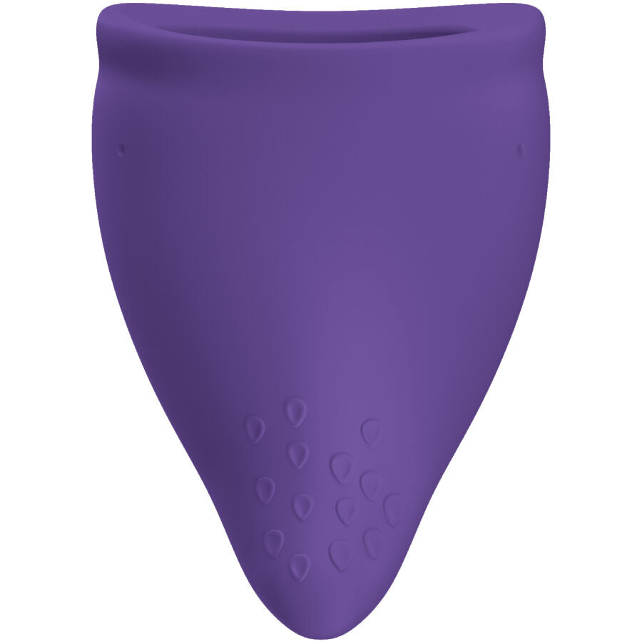 FUN FACTORY Fun Cup – Menstruationstasse aus Silikon, Größen A und B – Cassis – Größe A