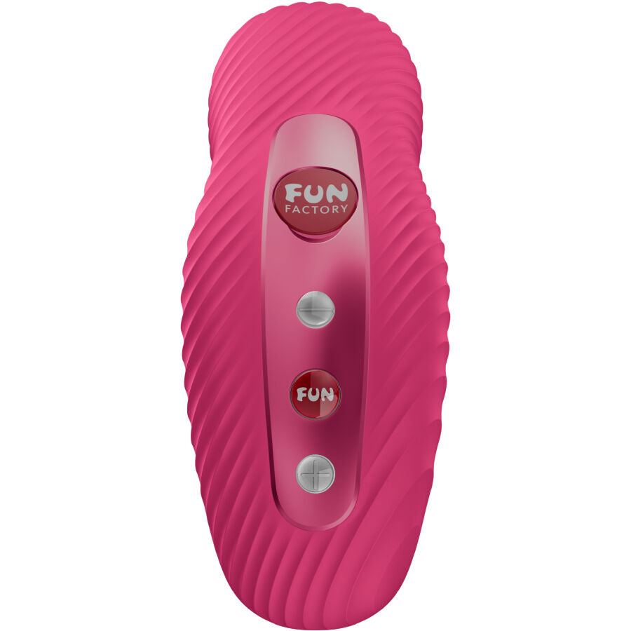 FUN FACTORY Laya III – Vibrador de clítoris con golpecitos rítmicos – Frambuesa