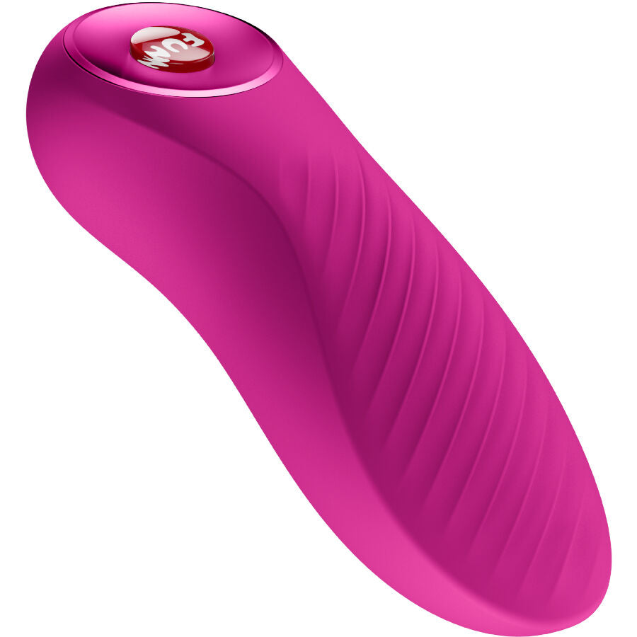 FUN FACTORY Bijou – Minivibrator mit Rillen, aufladbar – Magenta