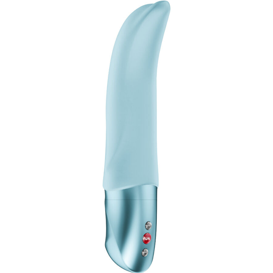 FUN FACTORY Diva Dolphin – Vibratore punto G a pile – Blu ghiaccio