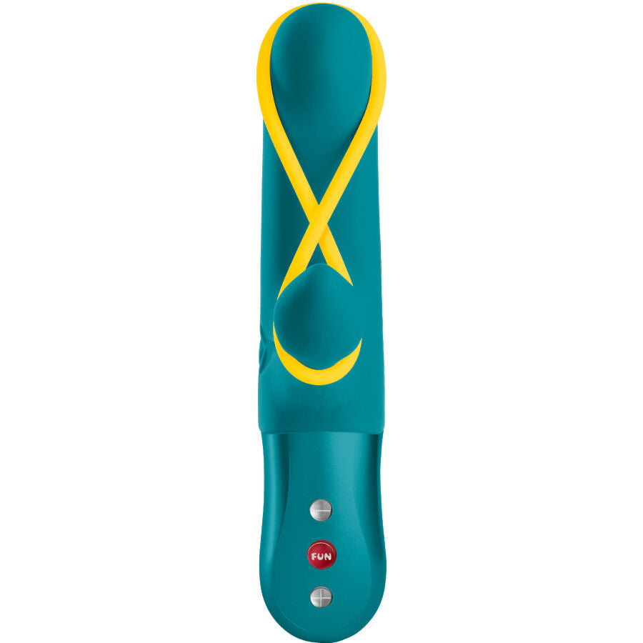 FUN FACTORY Amorino – Rabbit-Vibrator mit abnehmbarem Band – Aquamarine