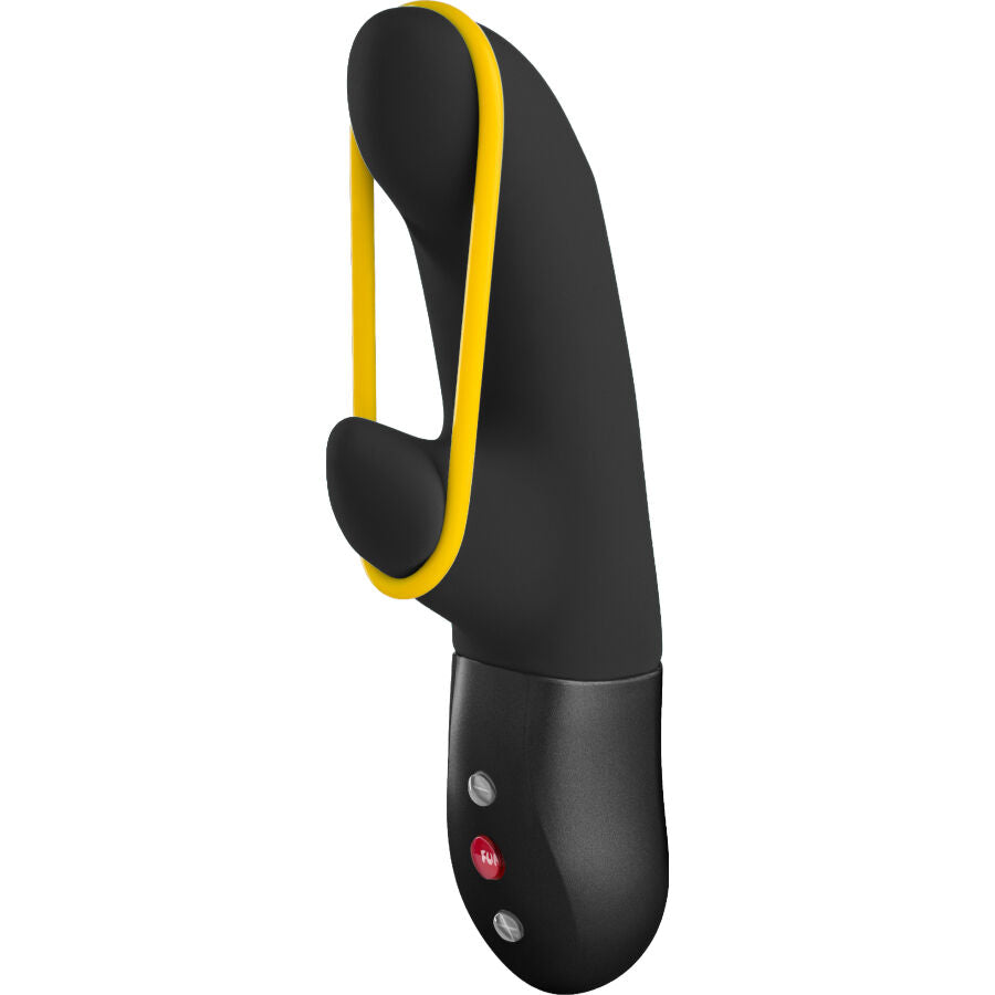 FUN FACTORY Amorino – Vibratore rabbit con fascia rimovibile – Nero