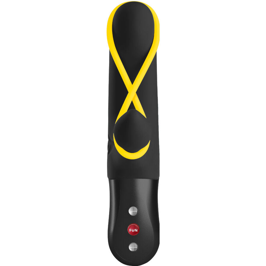 FUN FACTORY Amorino – Rabbit-Vibrator mit abnehmbarem Band – Schwarz