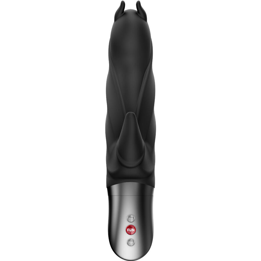 FUN FACTORY Darling Devil – Rabbit-Vibrator mit Struktur – Schwarz