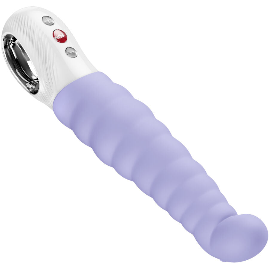 FUN FACTORY Patchy Paul – Vibratore punto G con rilievi, ricaricabile – Viola