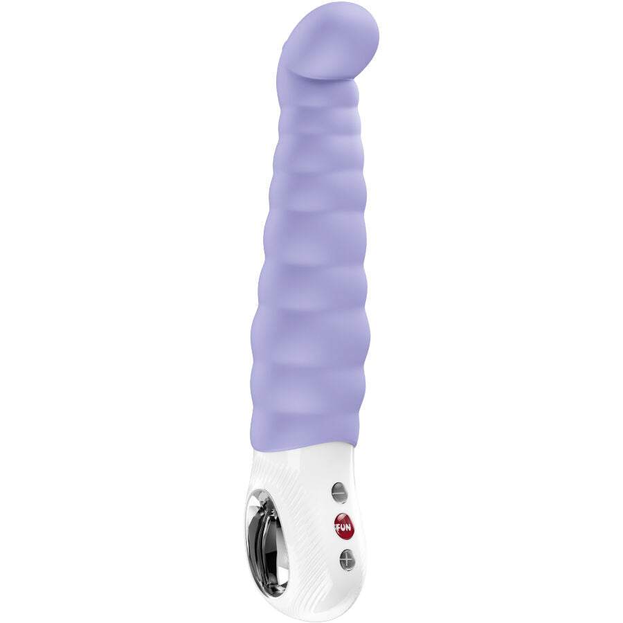 FUN FACTORY Patchy Paul – Vibratore punto G con rilievi, ricaricabile – Viola