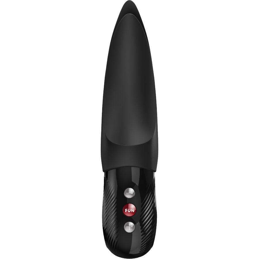 FUN FACTORY Volta – Klitoris-Vibrator mit zwei weichen Spitzen – Schwarz