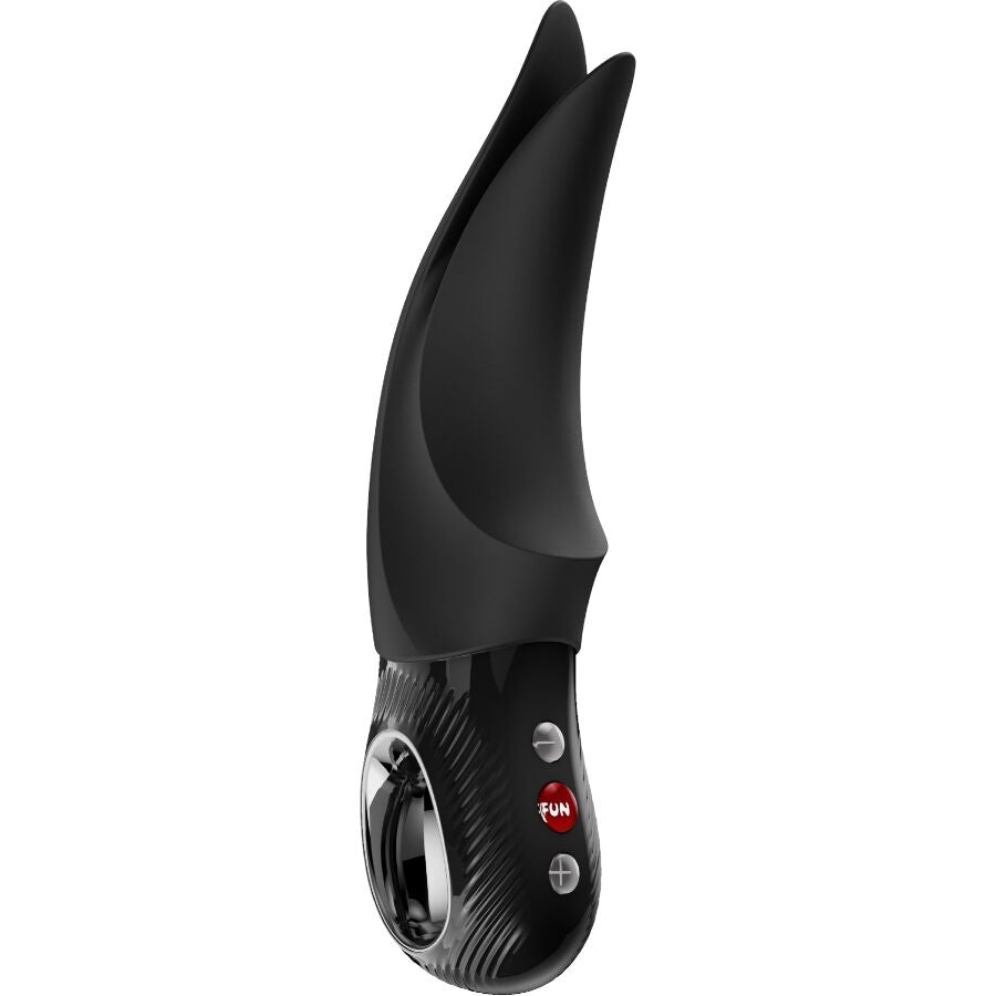 FUN FACTORY Volta – Klitoris-Vibrator mit zwei weichen Spitzen – Schwarz