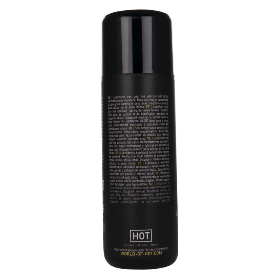 Lubrificante a base di silicone HOT Exxtreme Glide con olio comfort, 100 ml