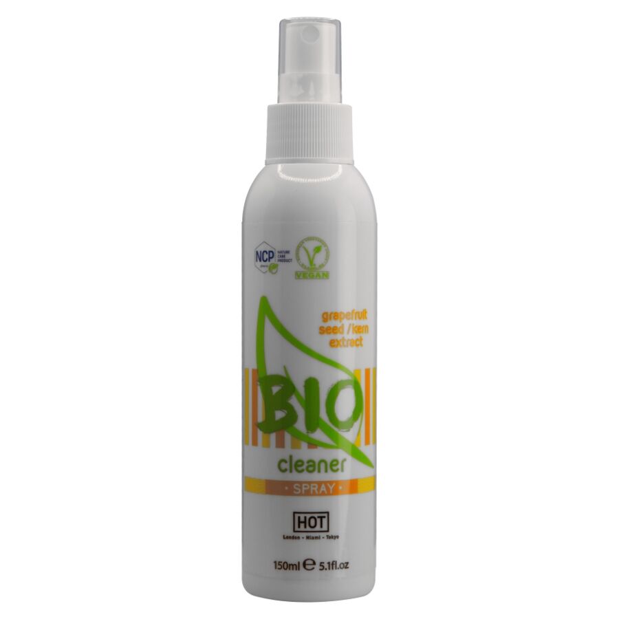 HOT – Detergente spray per sex toy all’estratto di pompelmo, 150 ml