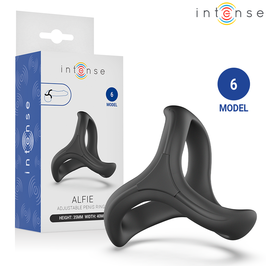 Intense — Alfie anneau pénis triple réglable modèle 6