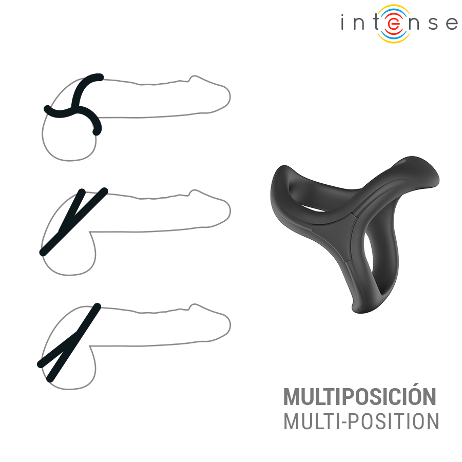 Intense — Alfie anneau pénis triple réglable modèle 6