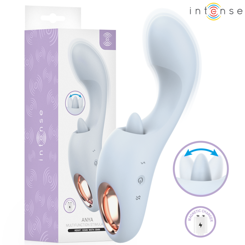 Intense Anya – Vibrador punto G lavanda de movimientos circulares