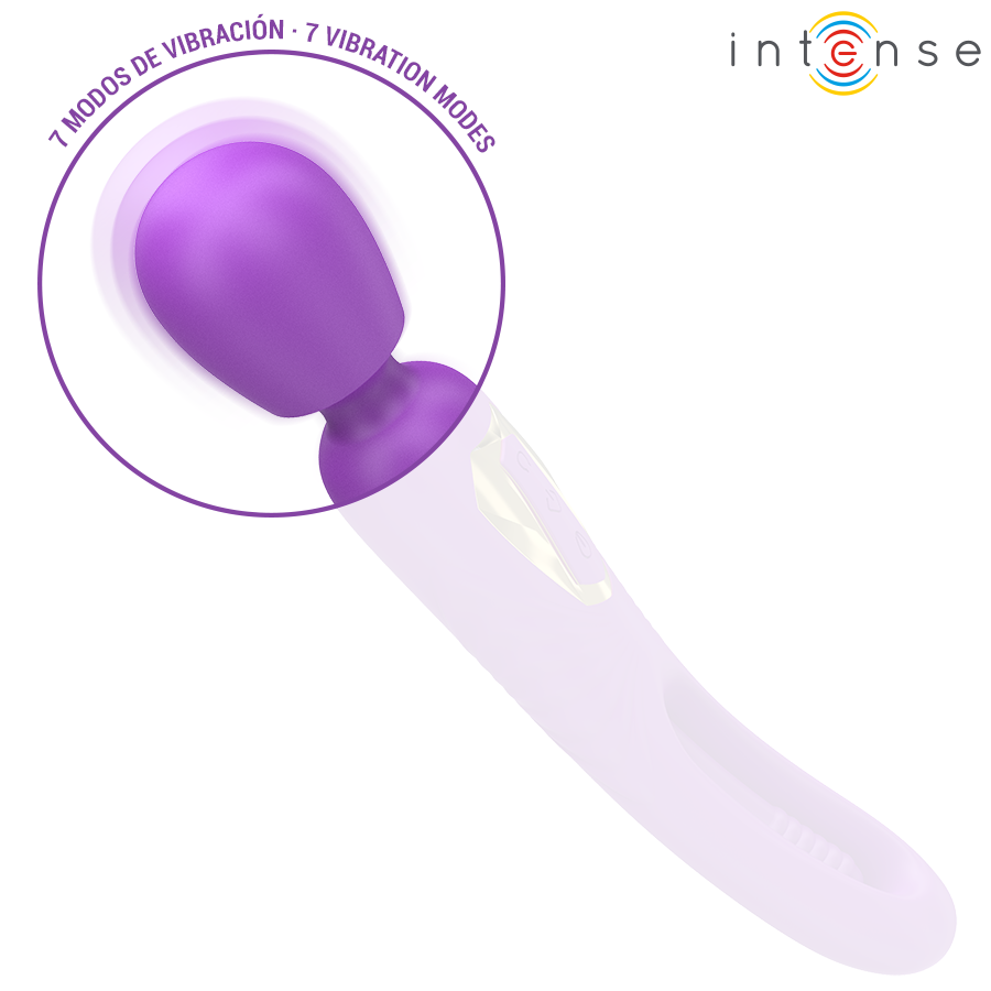 Intense Christy, masajeador vibrador con lengua giratoria