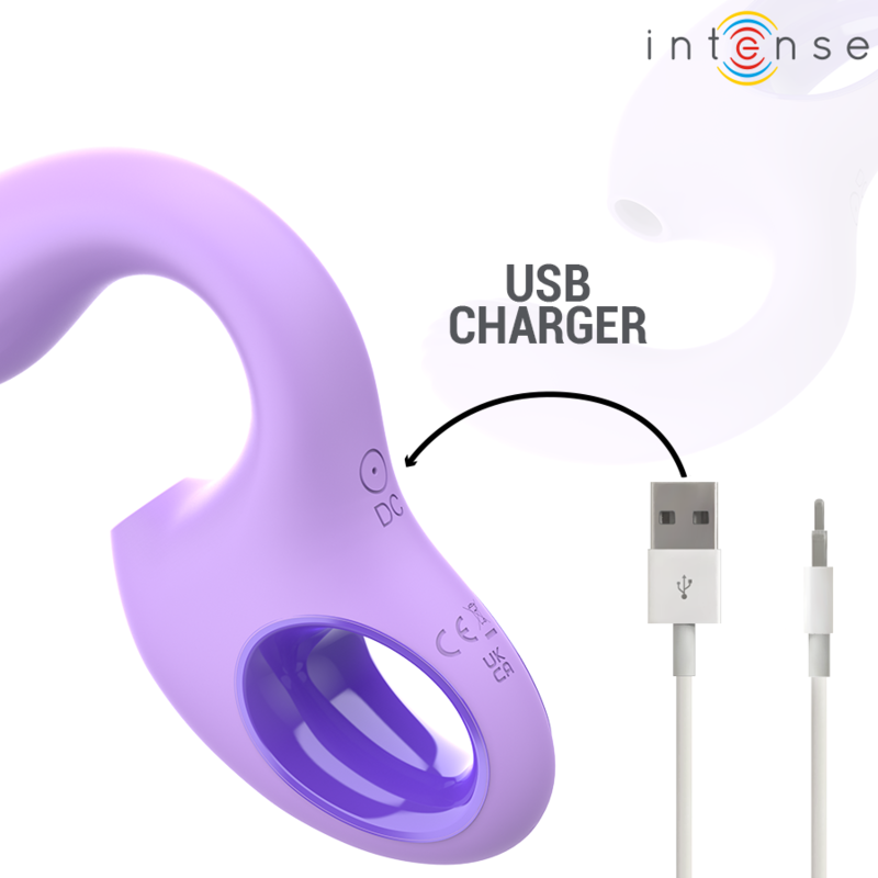 Intense — Baxter vibrateur & stimulateur violet