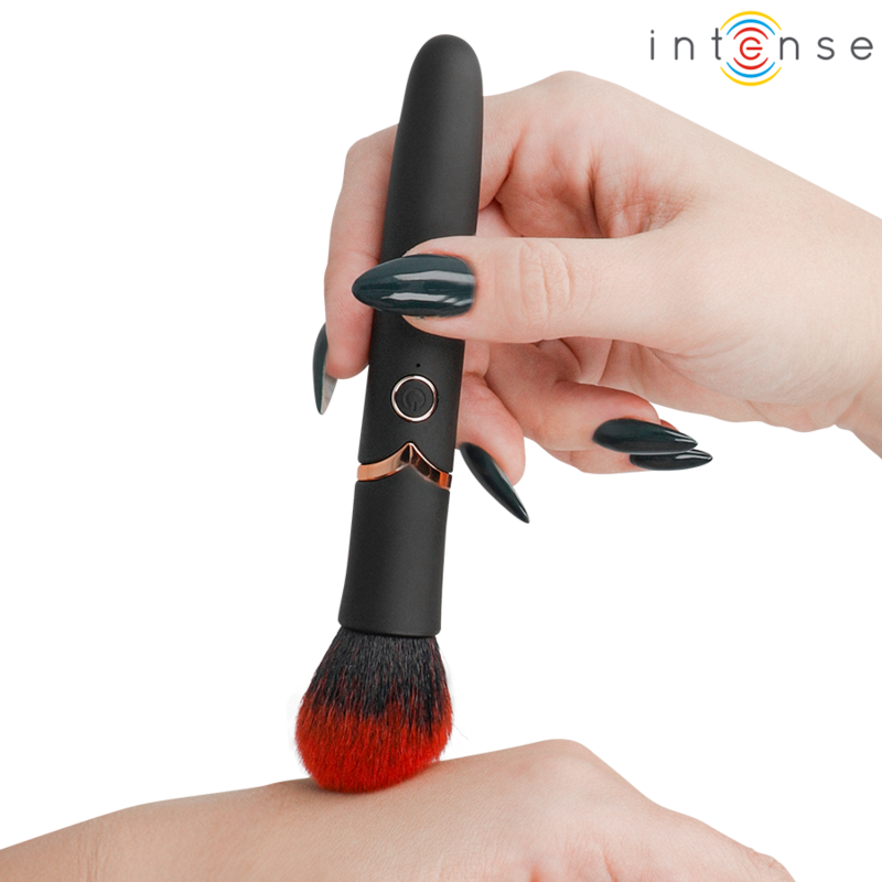 Intense Emilia – Vibrierende Bürste, 10 Vibrationsmodi, 16 cm