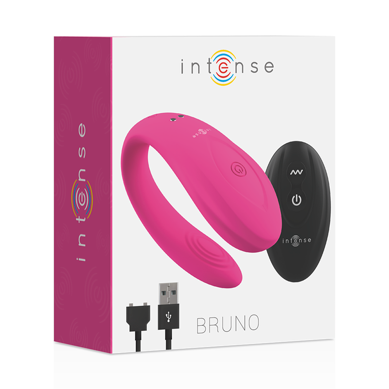 Intense — Bruno, vibrador para parejas rosa