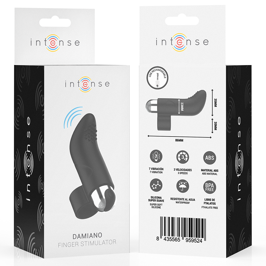 Intense — Damiano stimulateur doigt rechargeable