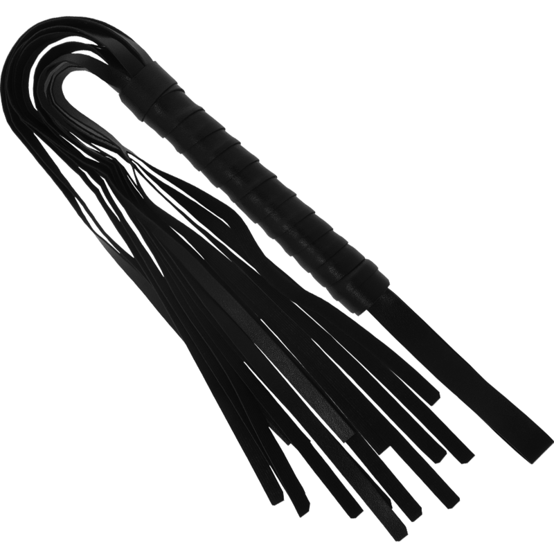Kit erótico Intense Fetish, modelo 1, con esposas, venda y flogger