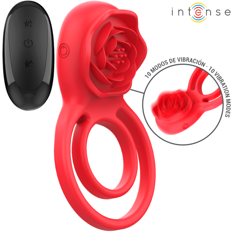 Intense Gail – Rose Toy mit Fernbedienung in Rot