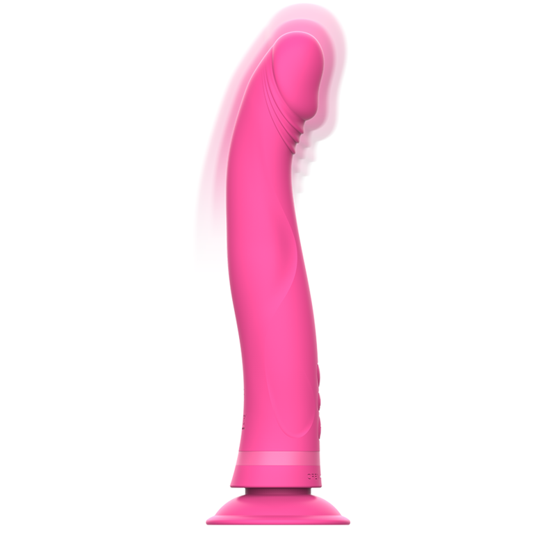 Dildo vibrante Intense Michelangelo in silicone rosa