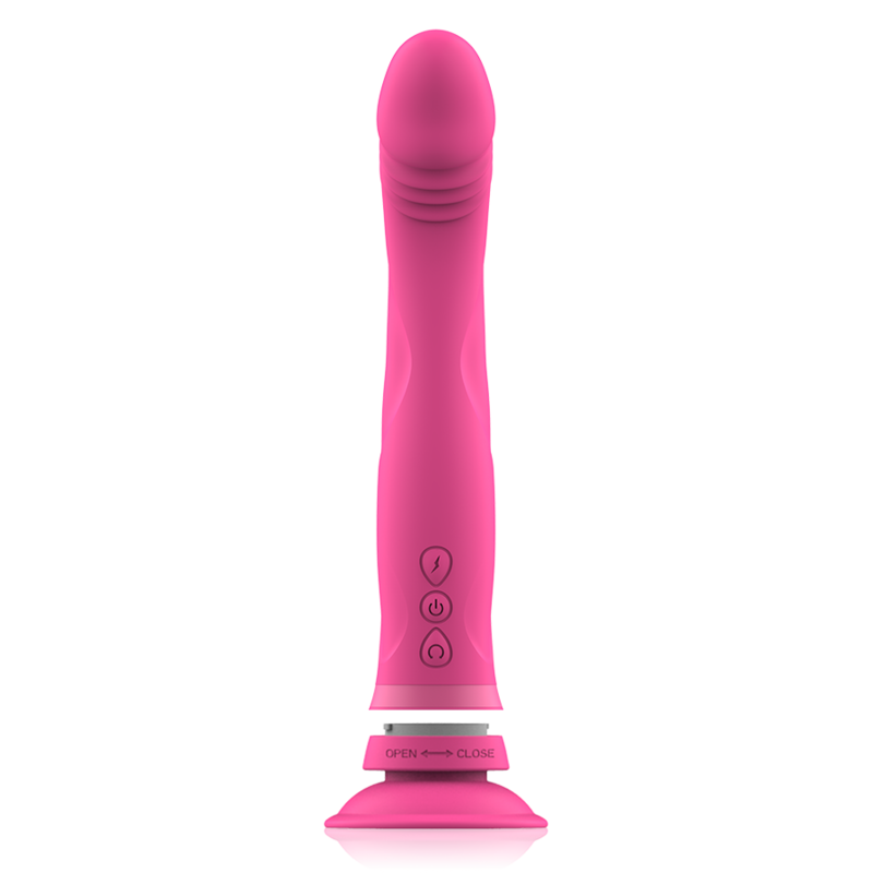 Dildo vibrante Intense Michelangelo in silicone rosa