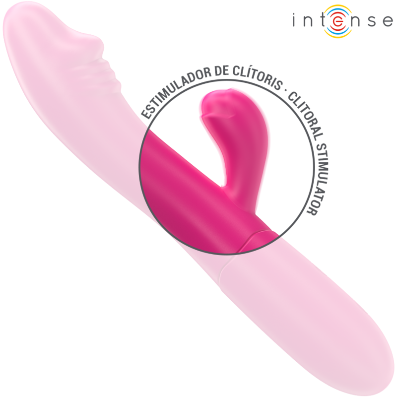 Intense — Ivy vibrateur flexible 10 vibrations avec langue stimulante rose