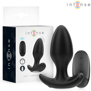 Intense Joey, vibrierender Analplug in Schwarz mit Fernbedienung